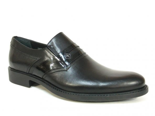 Fastway 1905 Siyah Bağcıksız Klasik Erkek Ayakkabı