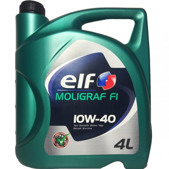 Elf Moligraf F1 10W-40 4 Litre Sentetik Teknoloji Motor Yağı*2019