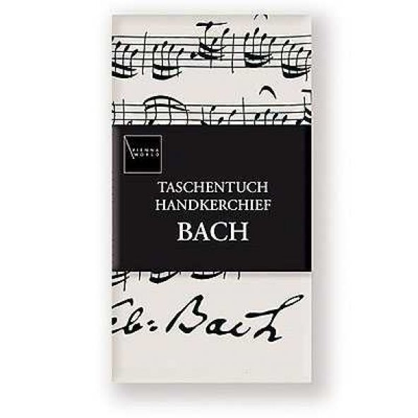 Bach Notalı ve İmzalı Mendil