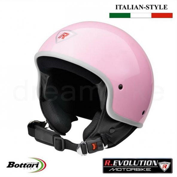 Revolution Custom Parlak Pembe Large Kask 64250