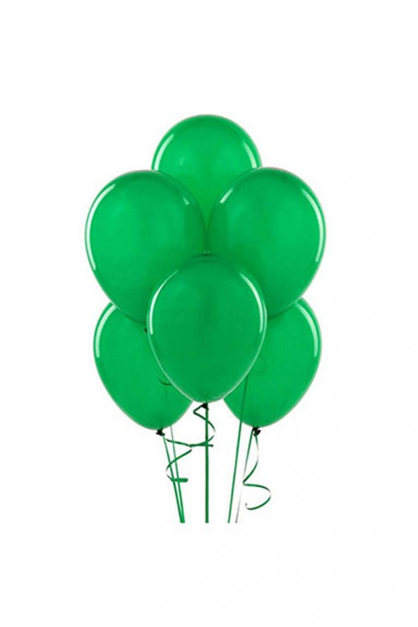 Yeşil Lateks Balon 30cm (12 inch) 10lu