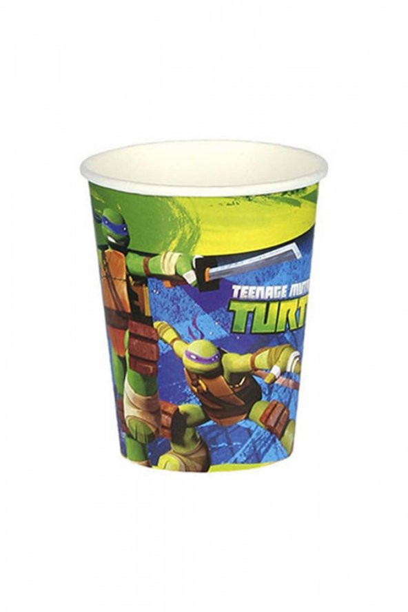 Ninja Turtles Karton Bardak 200cc-8oz 8li