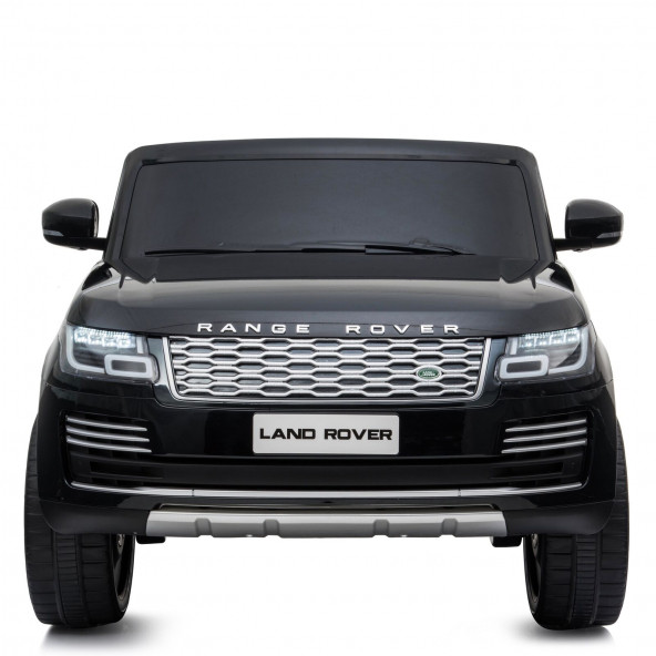 Lisanslı Range Rover 24volt Akülü Araba Tablet Ekranlı Çift Akülü Çift Kişilik 4x4 (4 Motorlu) Metalik Siyah