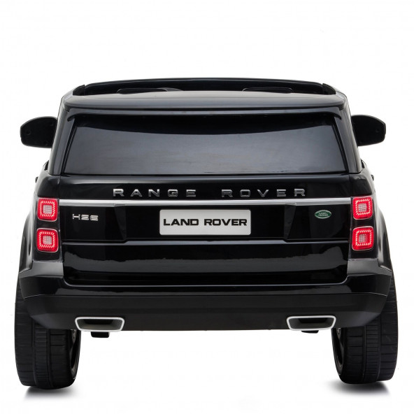 Lisanslı Range Rover 24volt Akülü Araba Tablet Ekranlı Çift Akülü Çift Kişilik 4x4 (4 Motorlu) Metalik Siyah - 3