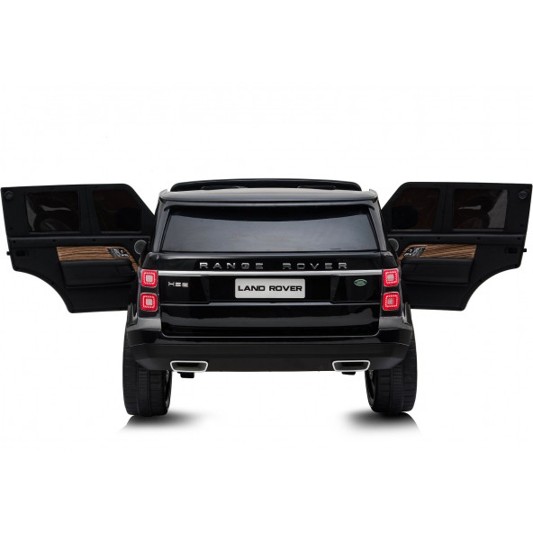 Lisanslı Range Rover 24volt Akülü Araba Tablet Ekranlı Çift Akülü Çift Kişilik 4x4 (4 Motorlu) Metalik Siyah - 2