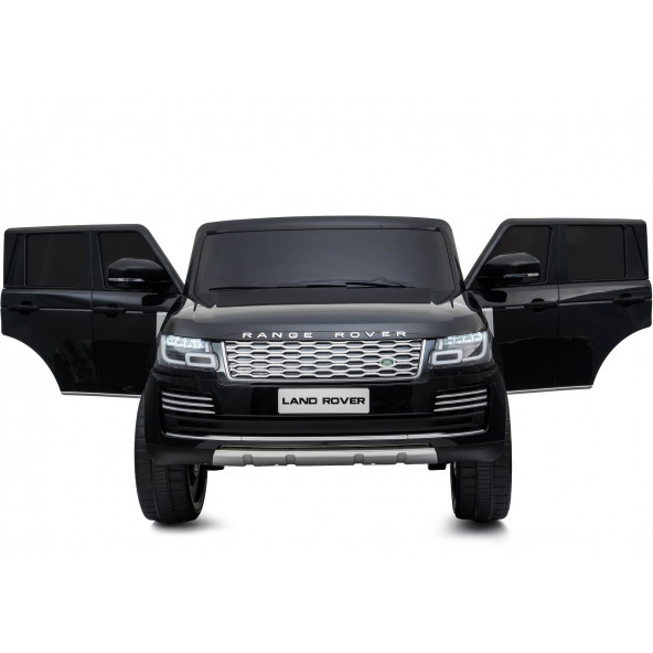 Lisanslı Range Rover 24volt Akülü Araba Tablet Ekranlı Çift Akülü Çift Kişilik 4x4 (4 Motorlu) Metalik Siyah - 5