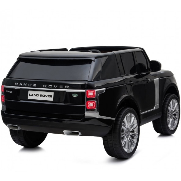 Lisanslı Range Rover 24volt Akülü Araba Tablet Ekranlı Çift Akülü Çift Kişilik 4x4 (4 Motorlu) Metalik Siyah - 7