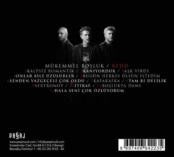 REDD - MÜKEMMEL BOŞLUK (CD) (2016) - 2