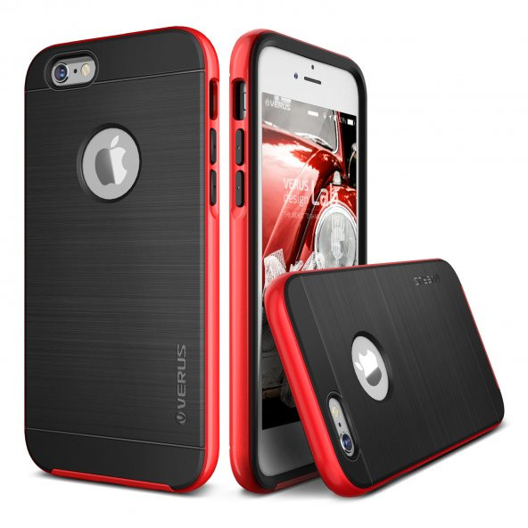 Verus iPhone 6/6S High Pro Shield Series Kılıf Crimson Red