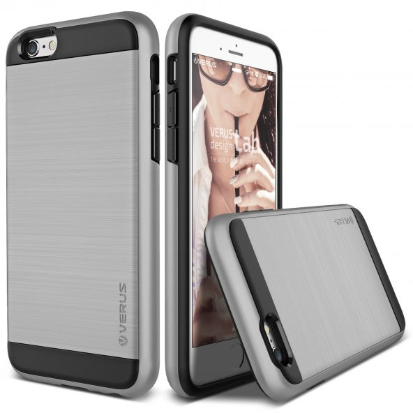 Verus iPhone 6/6S Case Verge Series Kılıf Light Silver