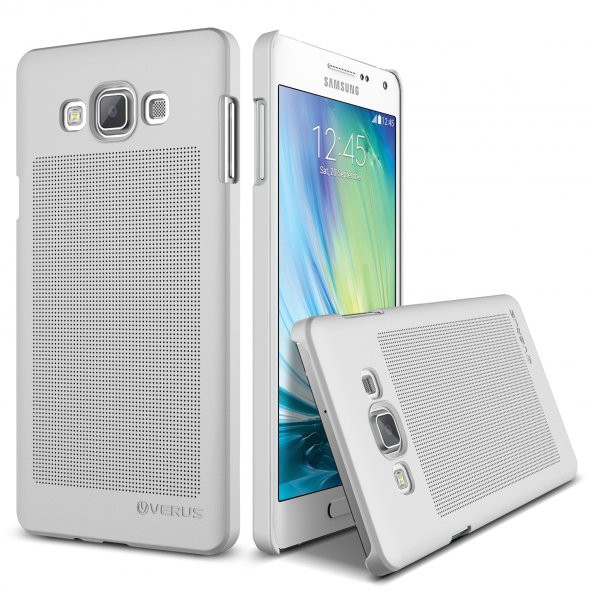 Verus Galaxy A5 Slim Dot Diary Series Kılıf Light Silver