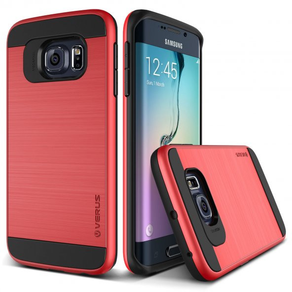 Verus Galaxy S6 Edge Case Verge Series Kılıf Crimson Red