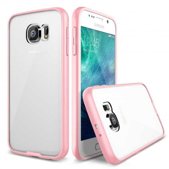 Verus Samsung Galaxy S6 Crystal Mixx Kılıf Baby Pink
