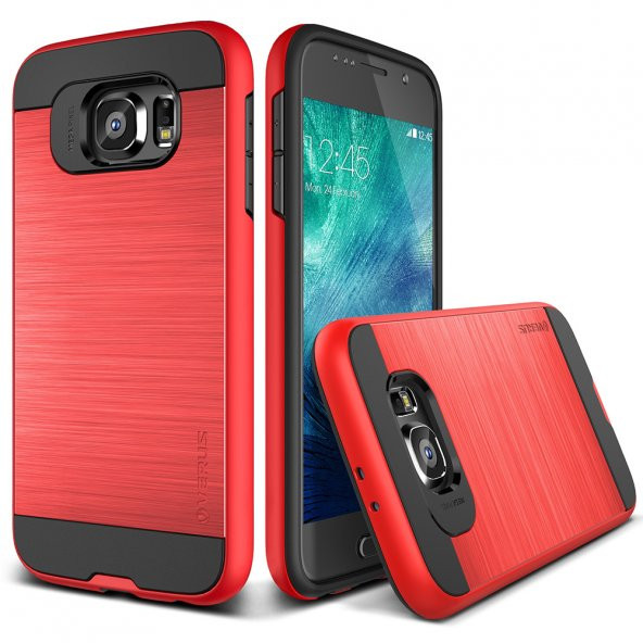 Verus Samsung Galaxy S6 Case Verge Kılıf Crimson Red