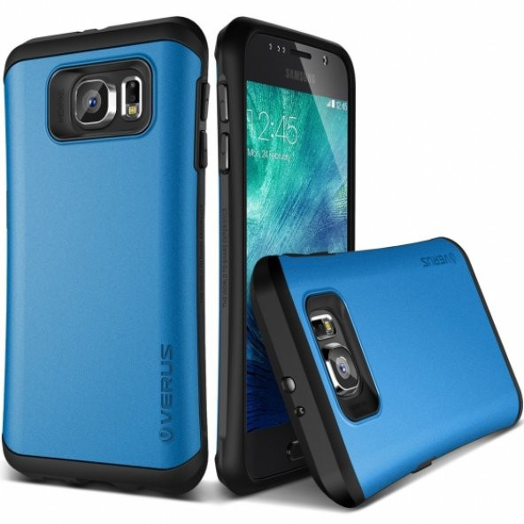 Verus Galaxy S6 Case Thor Kılıf HARD DROP Electric Blue