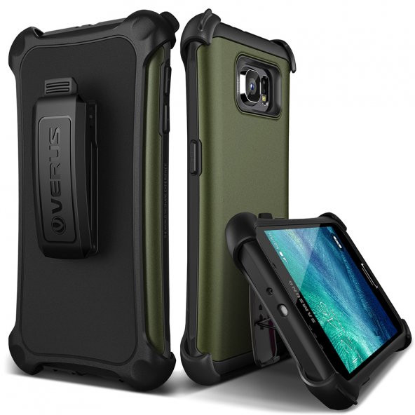 Verus Galaxy S6 Case Hard Drop Active Kılıf Military
