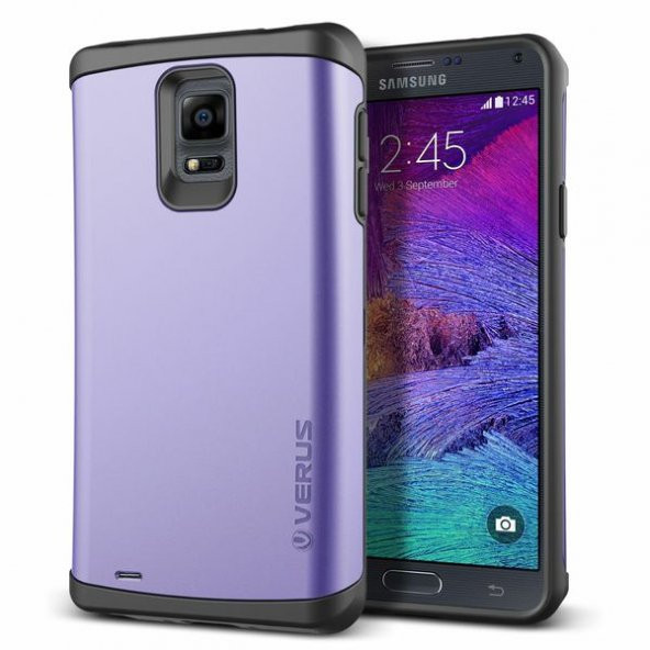 Verus Samsung Galaxy Note 4 Damda Veil Kılıf Lavender Purple