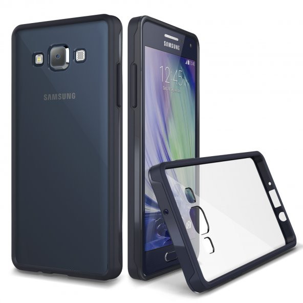Verus Samsung Galaxy A7 Crystal Mixx KÄ±lÄ±f Black