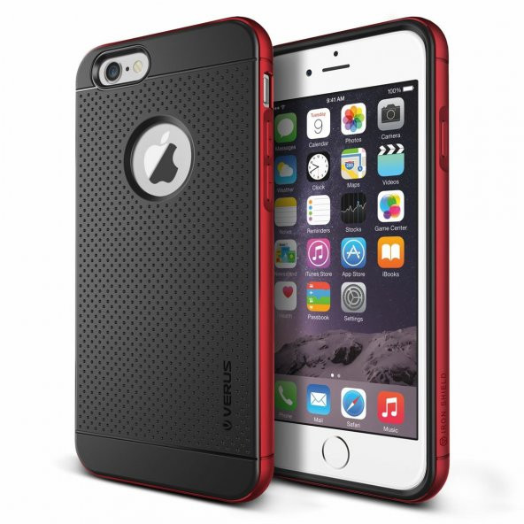 Verus iPhone 6 Plus/6S Plus Iron Shield KÄ±lÄ±f Kiss Red