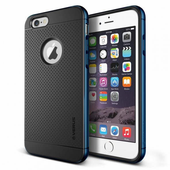 Verus iPhone 6 Plus/6S Plus Iron Shield Kılıf Monaco Blue