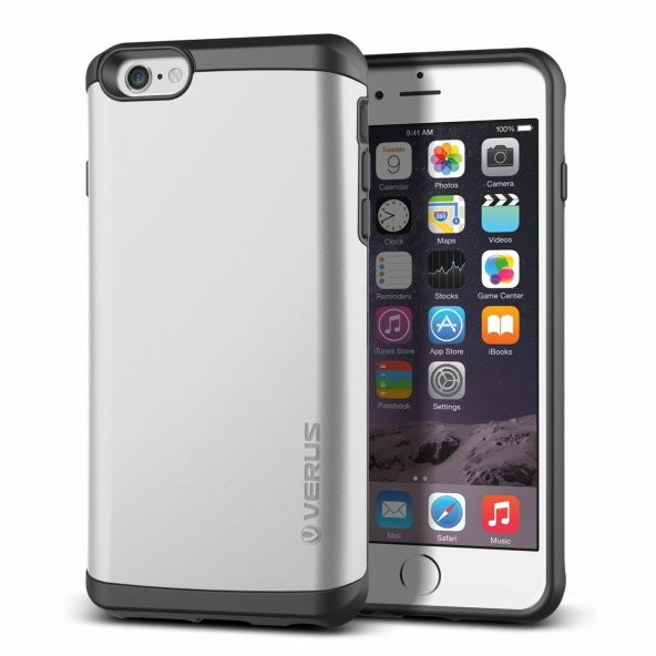 Verus iPhone 6 Plus/6S Plus Damda Veil Kılıf Light Silver