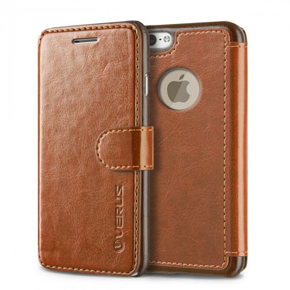Verus iPhone 6/6S 4.7 Wallet Layered Dandy Brown Dark Brown