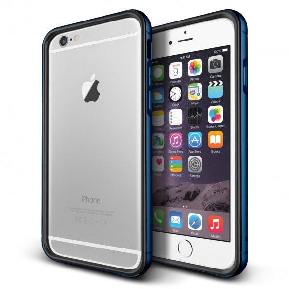 Verus iPhone 6/6S 4.7 Iron Bumper Kılıf Monaco Blue
