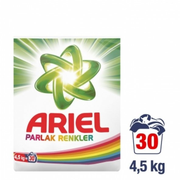Ariel Toz Çamaşır Deterjanı Parlak Renkler 4.5 kg