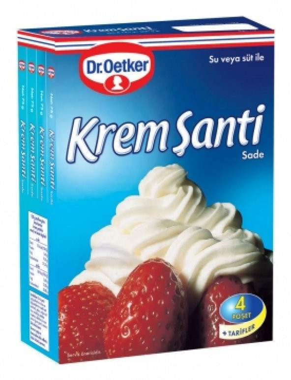 Dr.Oetker Krem Şanti Sade 300 gr