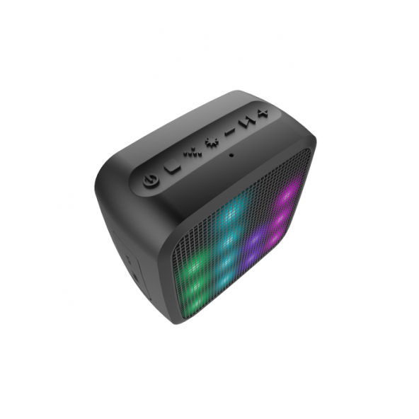 Jam Trance Mini LED Işıklı Taşınabilir Bluetooth Hoparlör