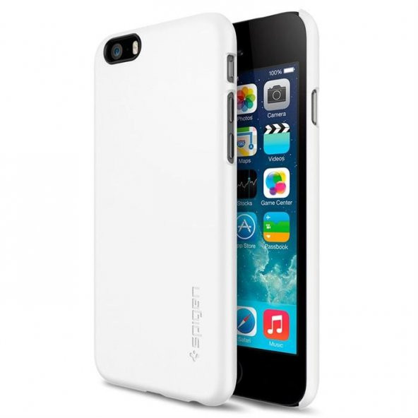 iPhone 6/6s Kılıf, Spigen Thin Fit Ultra İnce Shimmery White
