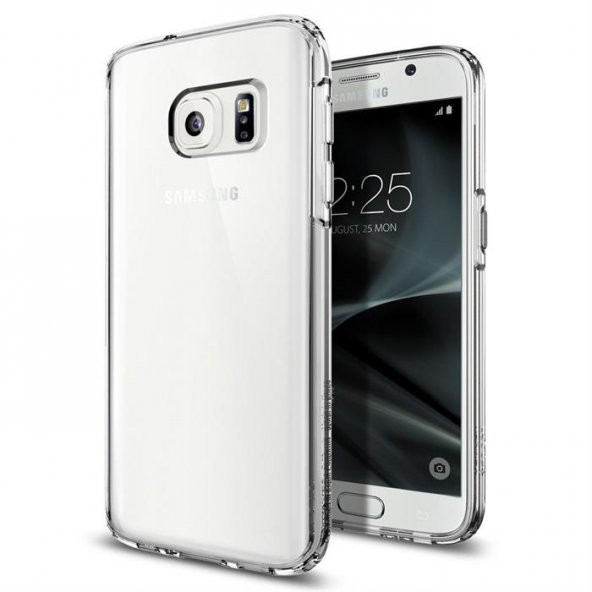 Galaxy S7 Kılıf, Spigen Ultra Hybrid Crystal Clear