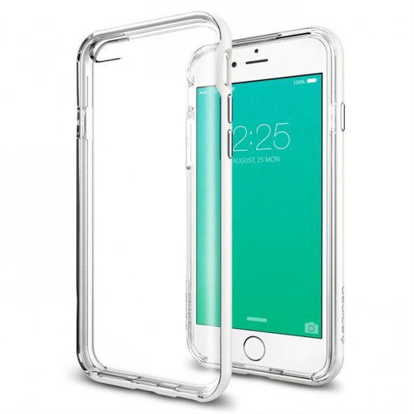iPhone 6s Plus/6 Plus Kılıf, Spigen Neo Hybrid EX Shimmery White