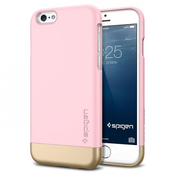 iPhone 6/6s Kılıf, Spigen Style Armor Sherbet Pink