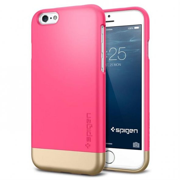 iPhone 6/6s Kılıf, Spigen Style Armor Azalea Pink