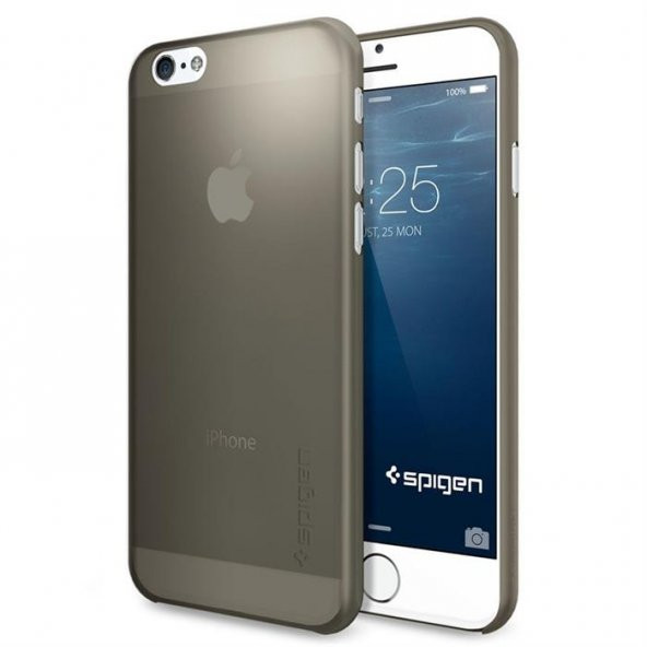 iPhone 6/6s Kılıf, Spigen Air Skin Ultra İnce Gray