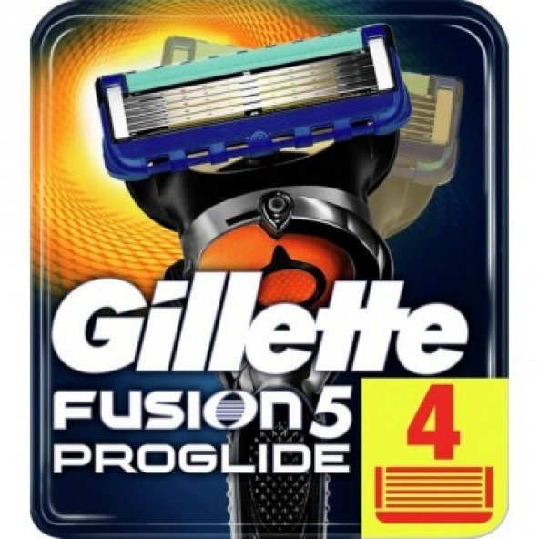Gillette Fusion ProGlide Yedek Tıraş Bıçağı 4lü