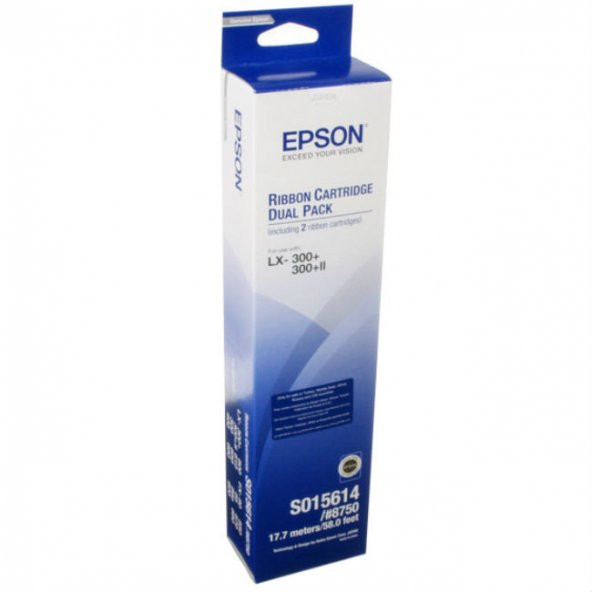 EPSON LX300-350 ORJİNAL ŞERİT 2 Lİ PAKET