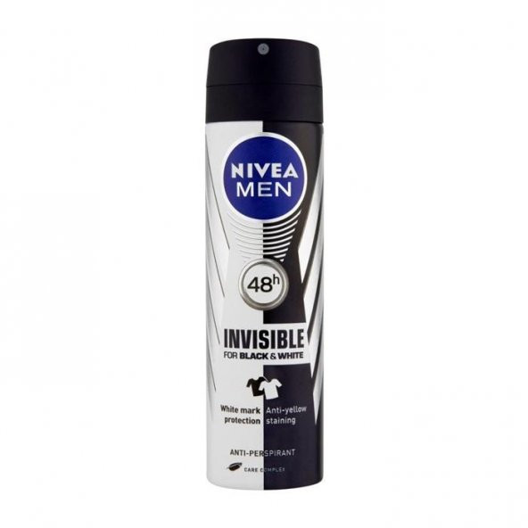 Nivea Men Invisible Deodorant Sprey 150ml