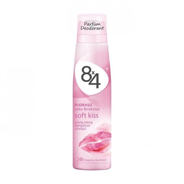 8x4 Soft Kiss Bayan Parfüm Deodorant 150ml