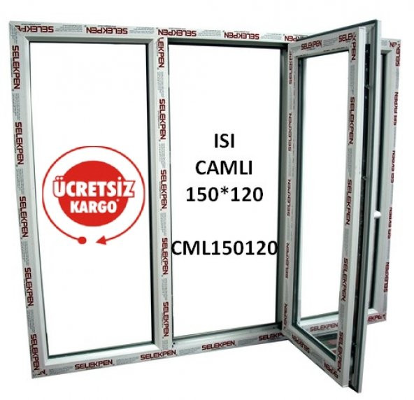 EN 150X120 BOY PENCERE-CAMLI