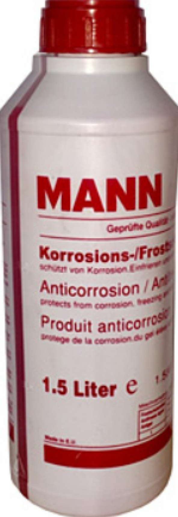 Mann Antifriz Organik Kırmızı Antifriz G12 1.5 lt