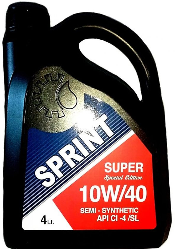 Sprint 10W-40 4 Litre Benzinli & Dizel &lpg Motor Yağı