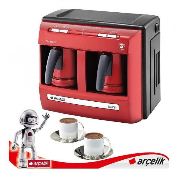 Arçelik K 3190 P Lal Telve Türk Kahve Makinası