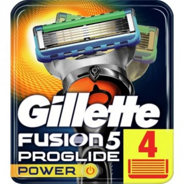 Gillette Fusion ProGlide Power Yedek Tıraş Bıçağı 4lü