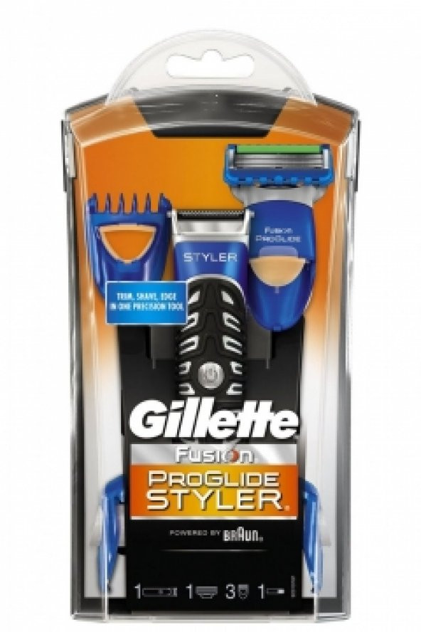 Gillette Fusion Proglide Styler 3 in 1 Tıraş Makinesi