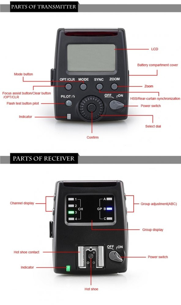CANON İÇİN MEİKE MK-GT600C I-TTL FLAŞ TETİKLEYİCİ - 7