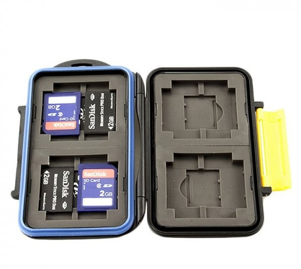 CF, SD, XD MS PRO DUO HAFIZA KARTI MUHAFAZA KABI JJC MC-3 - 5