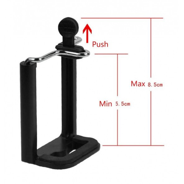 Tripod Bağlantı Girişli Telefon Tutucu - 6