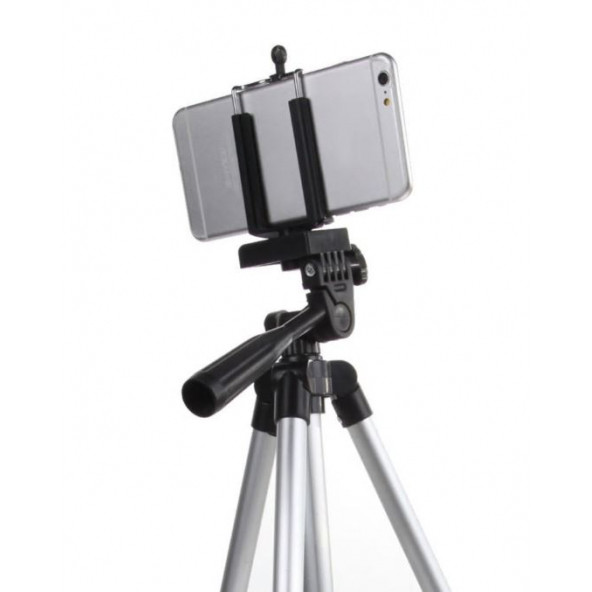 Tripod Bağlantı Girişli Telefon Tutucu - 7